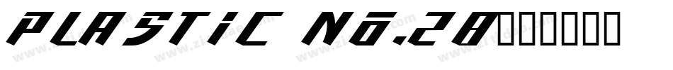 Plastic No.28字体转换